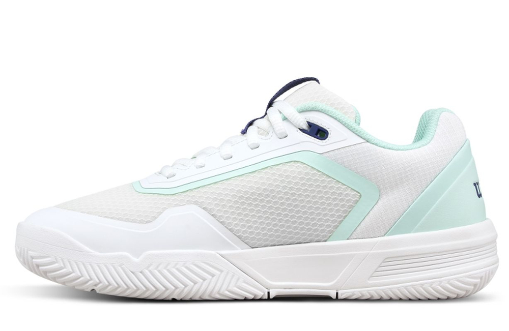 Женские Кроссовки теннисные Wilson Court Glide - white/bay/skipper blue