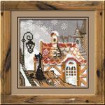 производитель РИОЛИС ¶артикул 610¶размер 13х13¶техника счетный крест¶тематика цветы¶состав канва 14