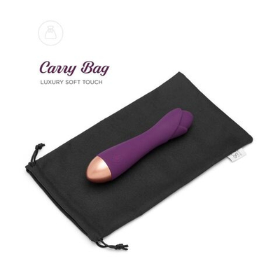 Фиолетовый вибратор Ooh La La Flower Vibrator - 18 см. (Цвет: фиолетовый)