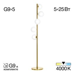 Citilux Рунд CL205950N Торшер Бронза