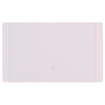 Тетрадь школьная А5 12л клетка,розовая "Классика" (Полиграфика) микс цветов (комплект 3 шт)