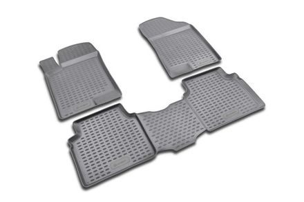 Коврик в салон подходит для HYUNDAI Sonata (V (NF)), 2004-2010, 4 шт. (полиуретан)