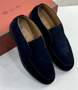 Лоферы Loro Piana с меховой стелькой