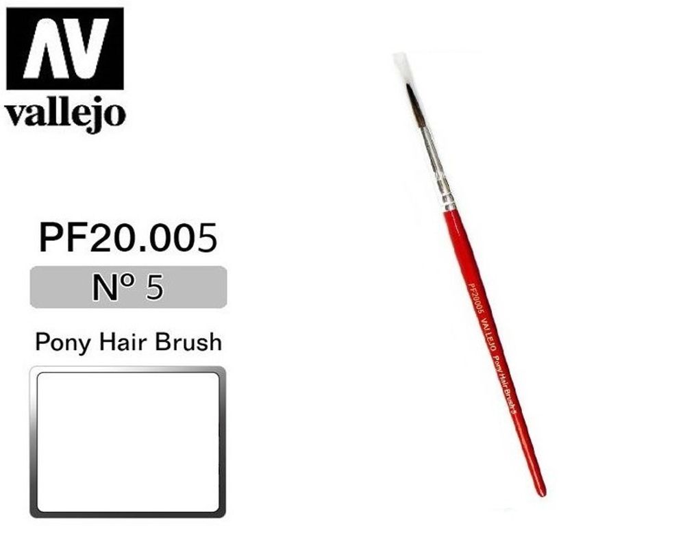 BRUSH,PONY HAIR,No.5