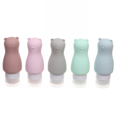 Флакон для хранения косметических средств «Beauty», мишка, цвет в ассортименте, 90мл