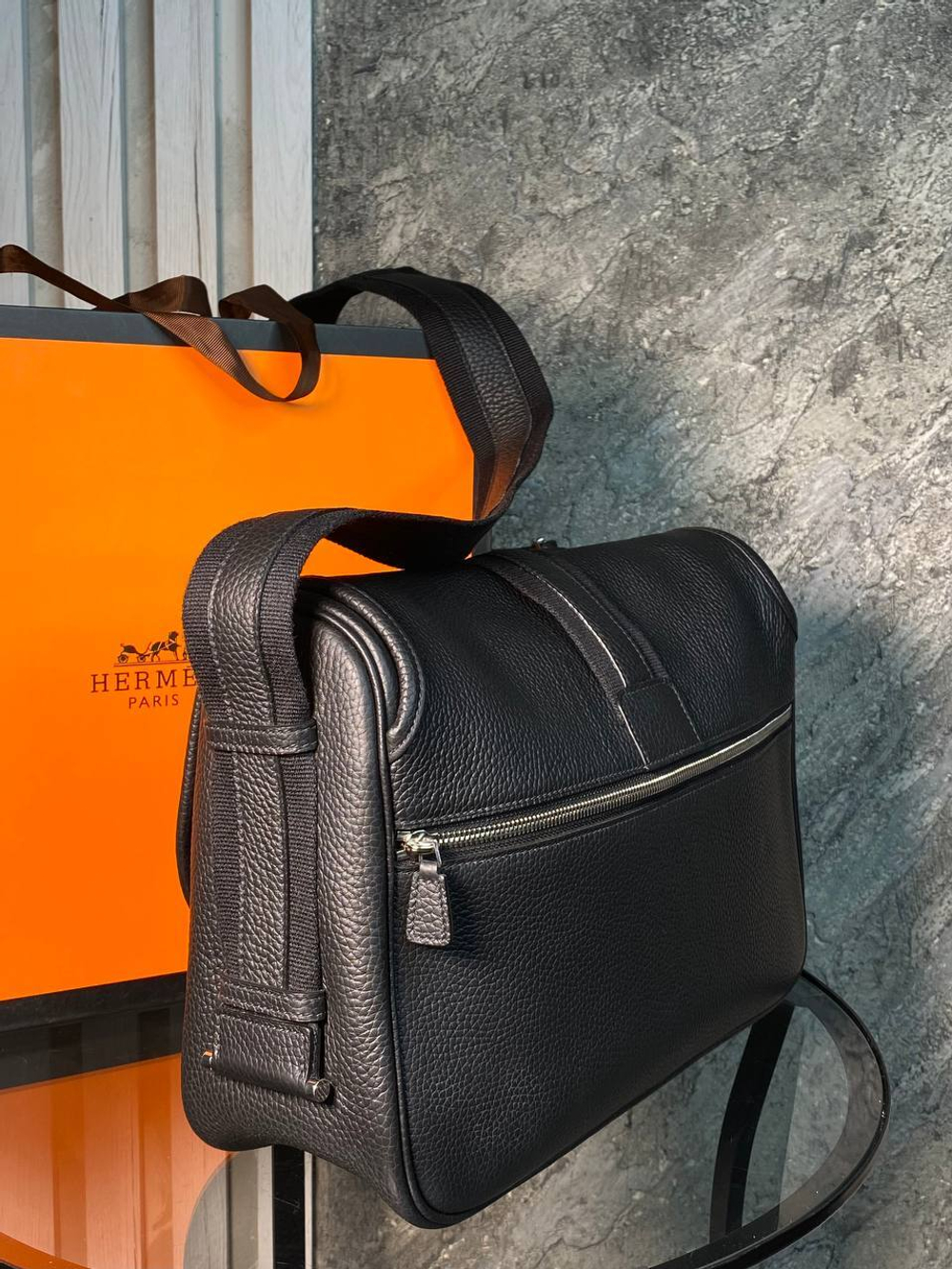 Сумка-мессенджер Hermes