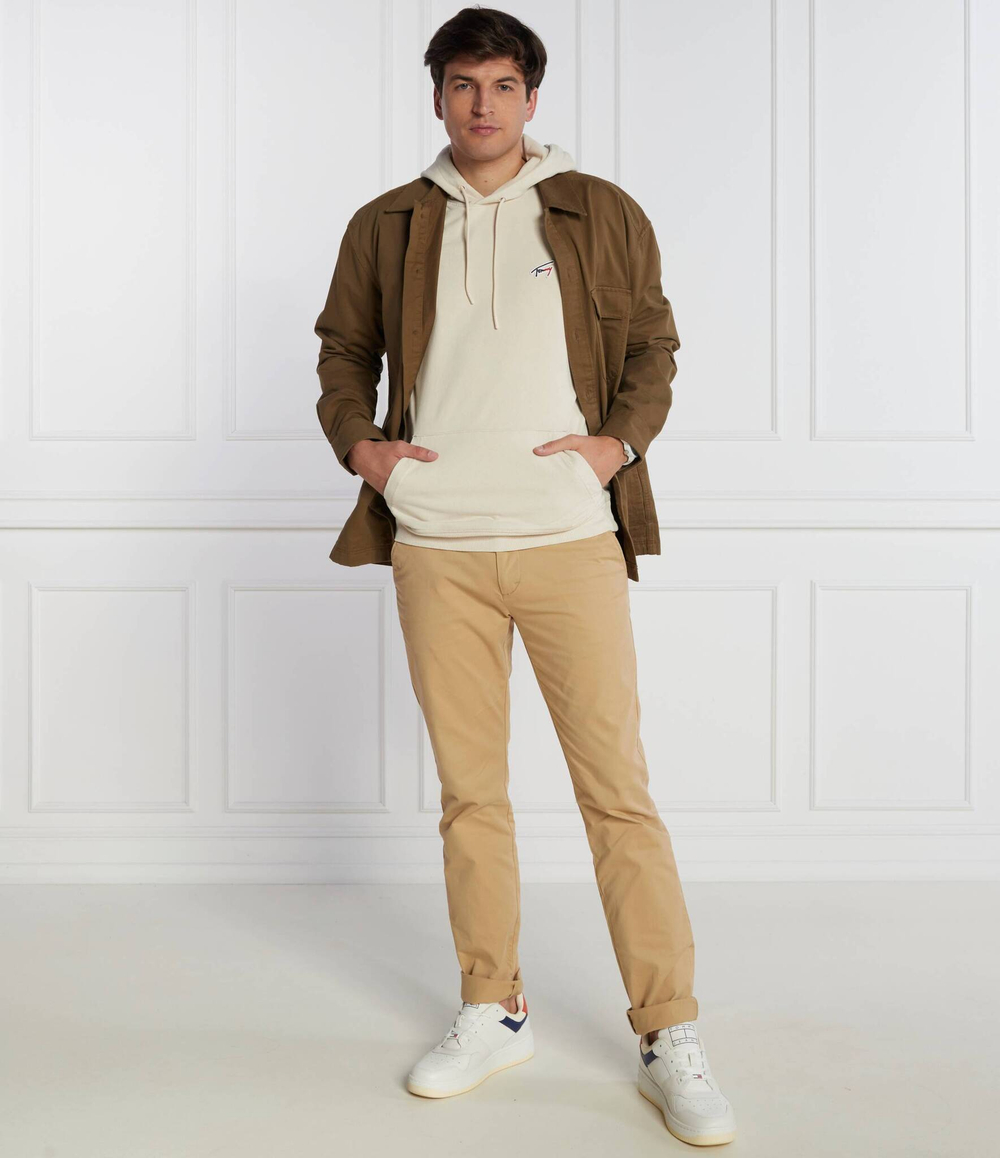 Худи WASHED SIGNATURE Tommy Jeans - кремовый (DM0DM17912)