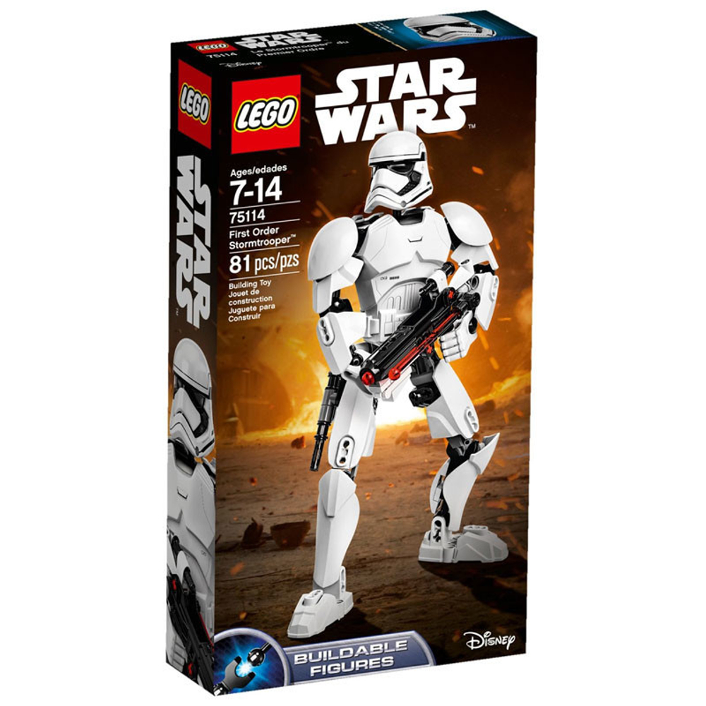 LEGO Star Wars: Штурмовик Первого Ордена 75114 — First Order Stormtrooper — Лего Звездные войны Стар Ворз