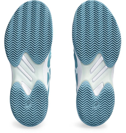 Женские теннисные кроссовки Asics Solution Swift FF Clay - gris blue/white