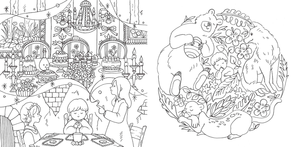 World Literature Open The Door To Your Imagination by Eriy. Coloring Book
