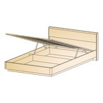 Кровать Грейс КР-4003 (1,6*2,0)