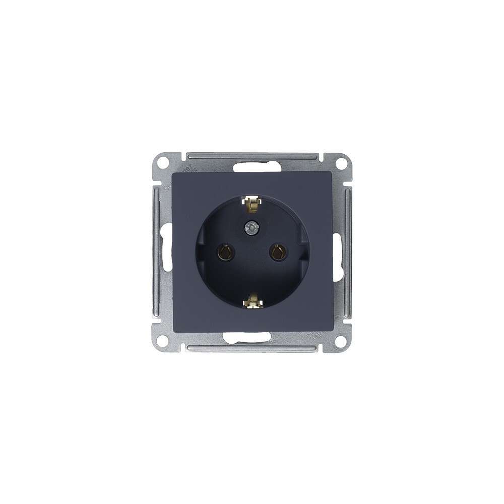 Systeme Electric AtlasDesign Грифель Розетка с/з, 16А, механизм