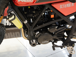 Мотоцкил FUEGO SCRAMBLER LUX 300 ПТС (красный)