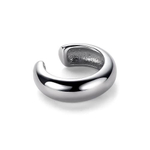 Кафф "Бублик" мини в серебре