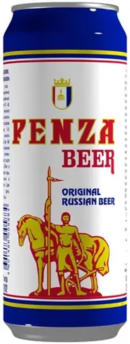 Пиво Пензенское Оригинальное / Penza Beer Original 0.45 - банка