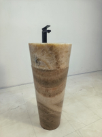 Раковина напольная из оникса Sunset ON-61348 (40*40*90)