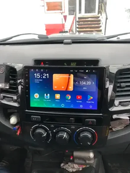 Магнитола для Toyota HiLux 2011-2015 - Carmedia OL-9603 QLed+2K, Android 12, TS10, CarPlay, 4G SIM-слот