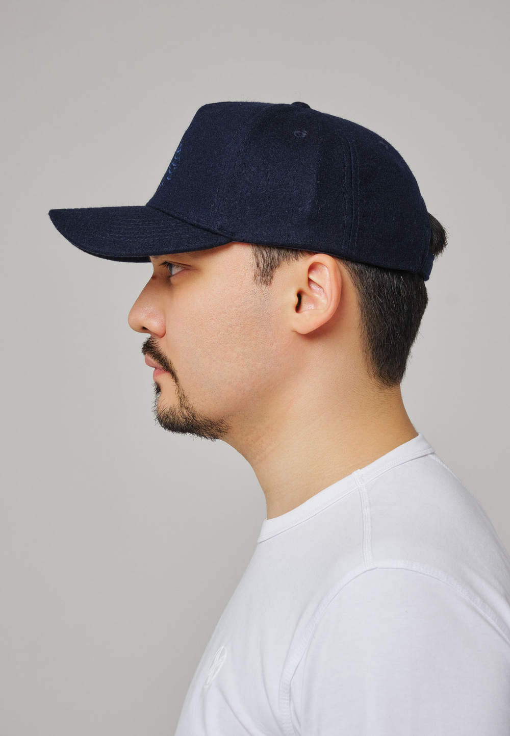 Кепка шерсть KOK BORI DARK BLUE