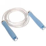 Скакалка с подшипниками RICHO RQ-JR-PL03, 3 м, ручка 125 мм, голубой