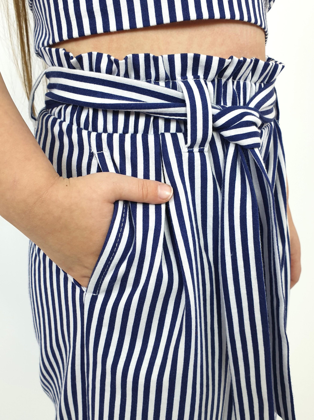 02-70-7 Комплект для девочки (топ и брюки)