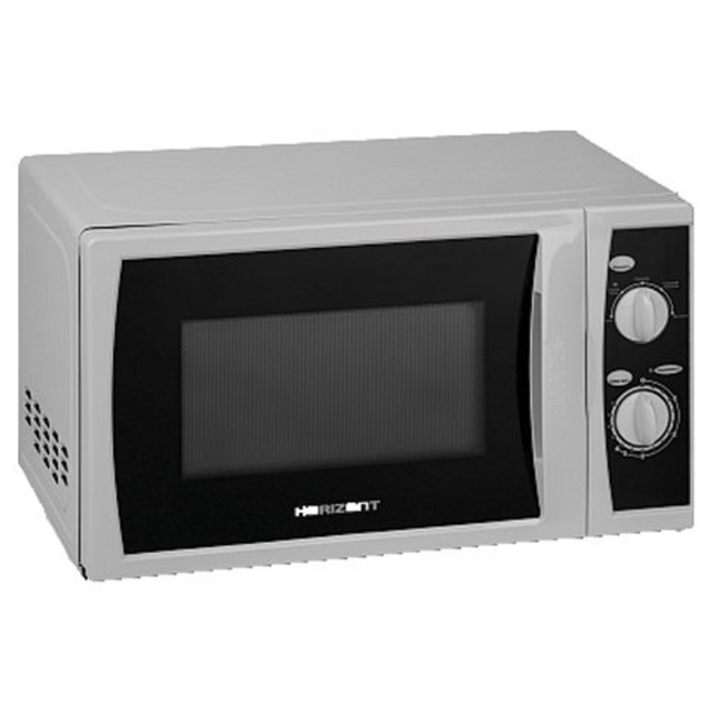 Микроволновая печь HORIZONT 20MW800-1378, объем 20 л, мощность 800 Вт, механическое управление, белая