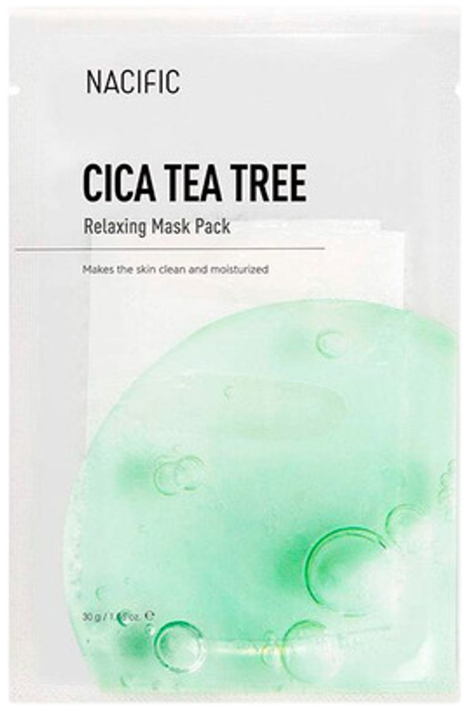 Nacific AHA BHA Balancing Mask Pack Маска для лица на тканевой основе
