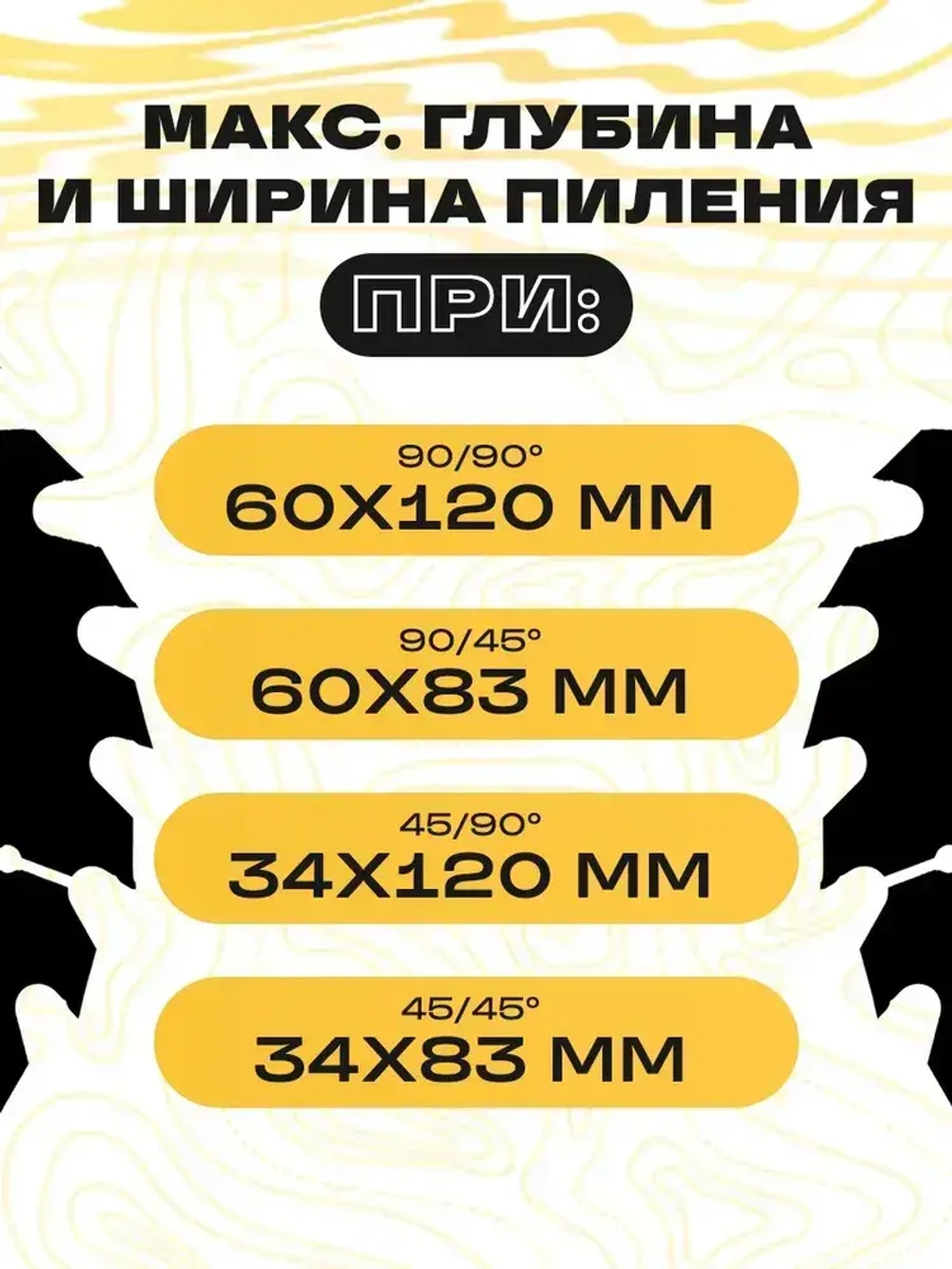 Торцовочная пила Huter по дереву и пластику 1500 Вт, диск 210 мм, 90г-60мм/45г-34ммПТ-1521 Huter.
