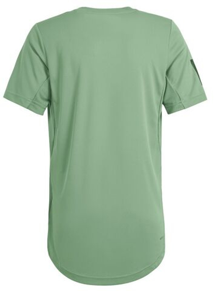Футболка для мальчика теннисная Adidas B Club 3 Stripes Tennis Shirt - preloved gree