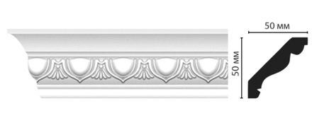 Плинтус (50*50*2000 мм) D155A/24