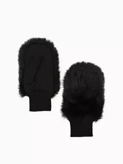 Варежки меховые
