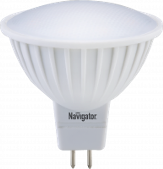 Лампа светодиодная Navigator MR16 220V GU5.3 3W 4000K 17669
