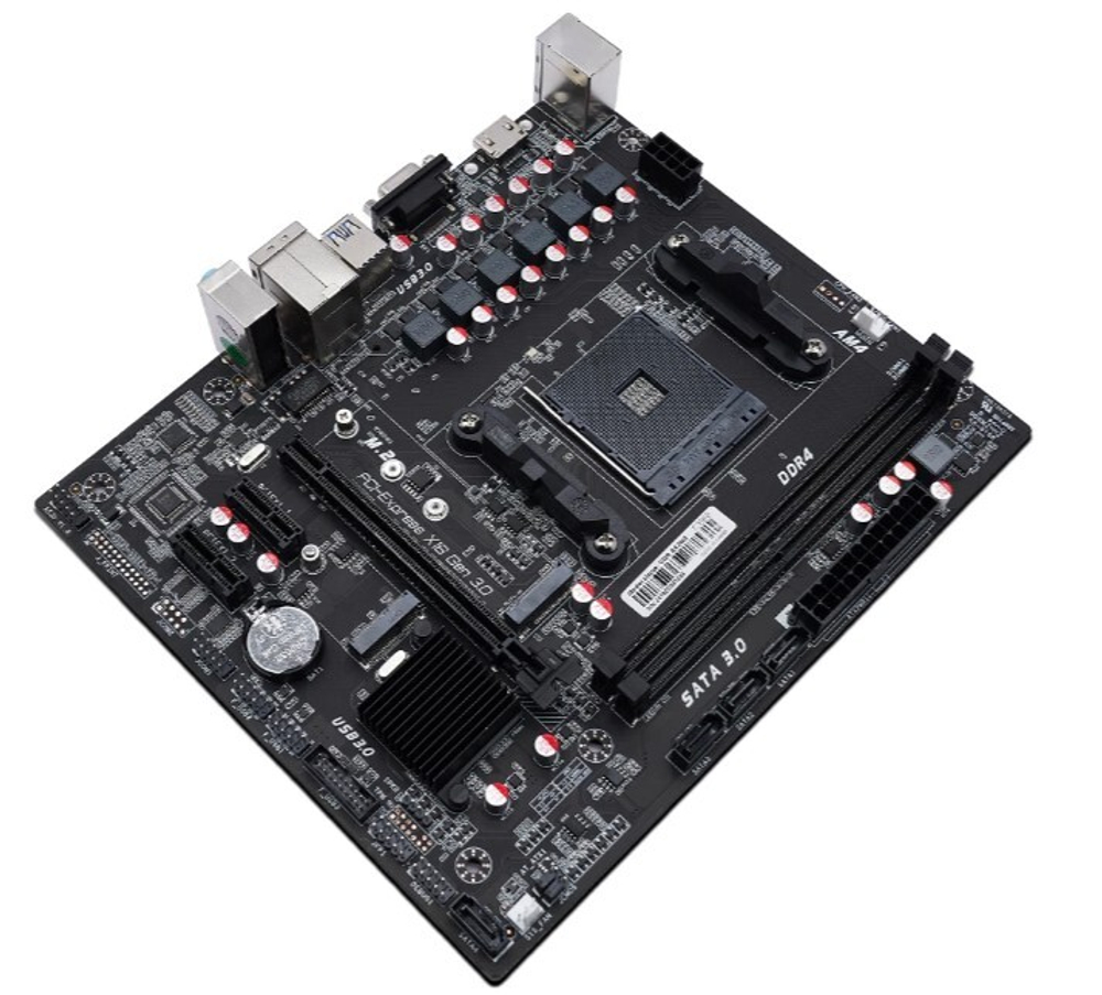 Материнская плата mATX CBR MB-AFA520M-RTL