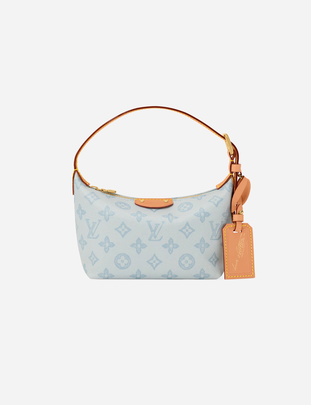 Клатч Louis Vuitton Pochette Hills "Monogram Origine Bleu Courrier"