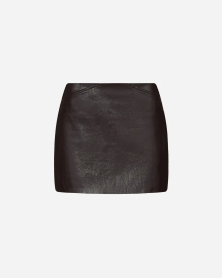 Куртка из экокожи с молниями