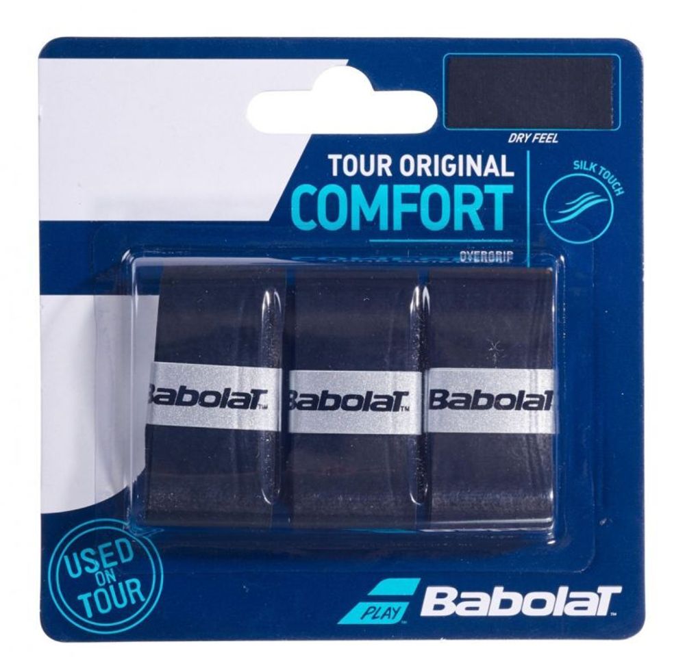 Теннисные намотки Babolat Tour Original black 3P