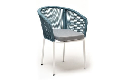 Стул Марсель (MAR-CH-001 RAL7035 SH blue (H-gray)