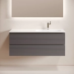 Тумба с раковиной Sancos Folk FL120GS 120 Grey soft