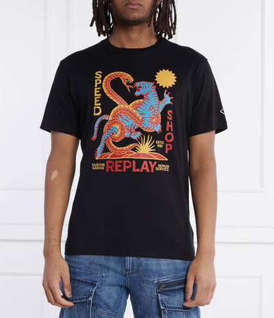 Футболка Replay - черный(M6838.000.2660)