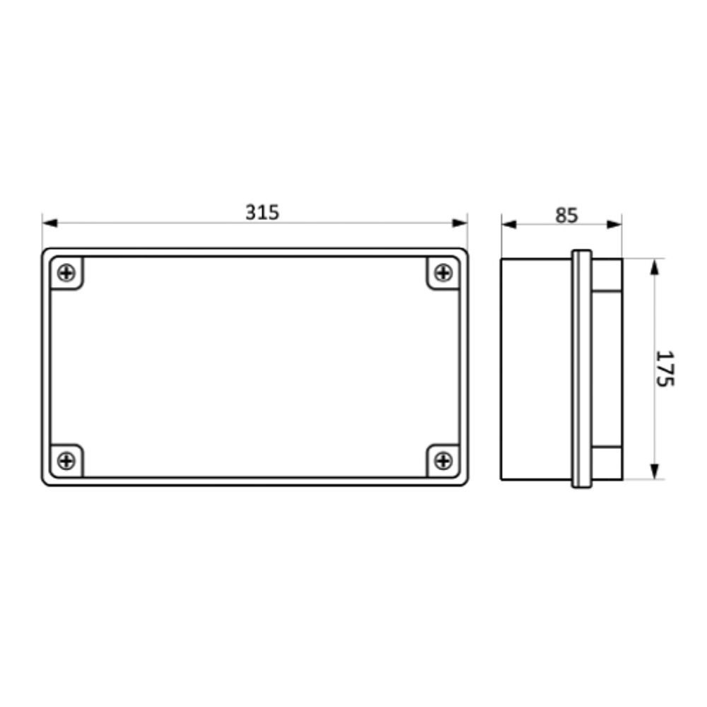 БАП для светильников ЭРА LED-LP-E200-1-240 универсальный до 200Вт 1час IP65 | Блоки аварийного питания