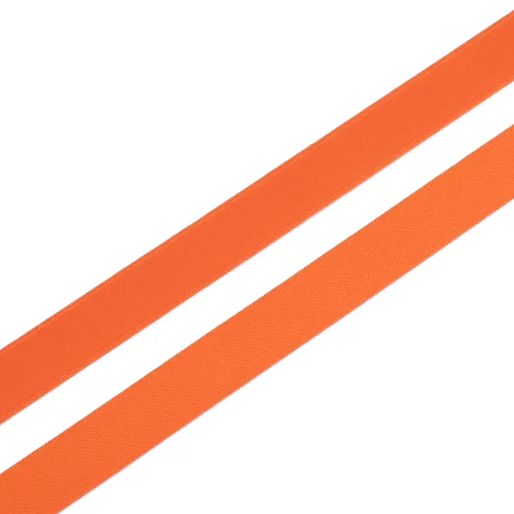 Резинка бретелечная оранжевая темная 20 мм