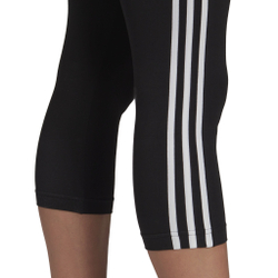 Женские теннисные брюки adidas 3 Stripes 34 Tight Women - Black, White