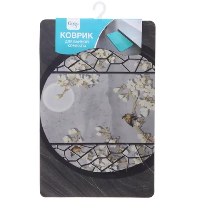 Коврик для ванной 38*58"Сакура»