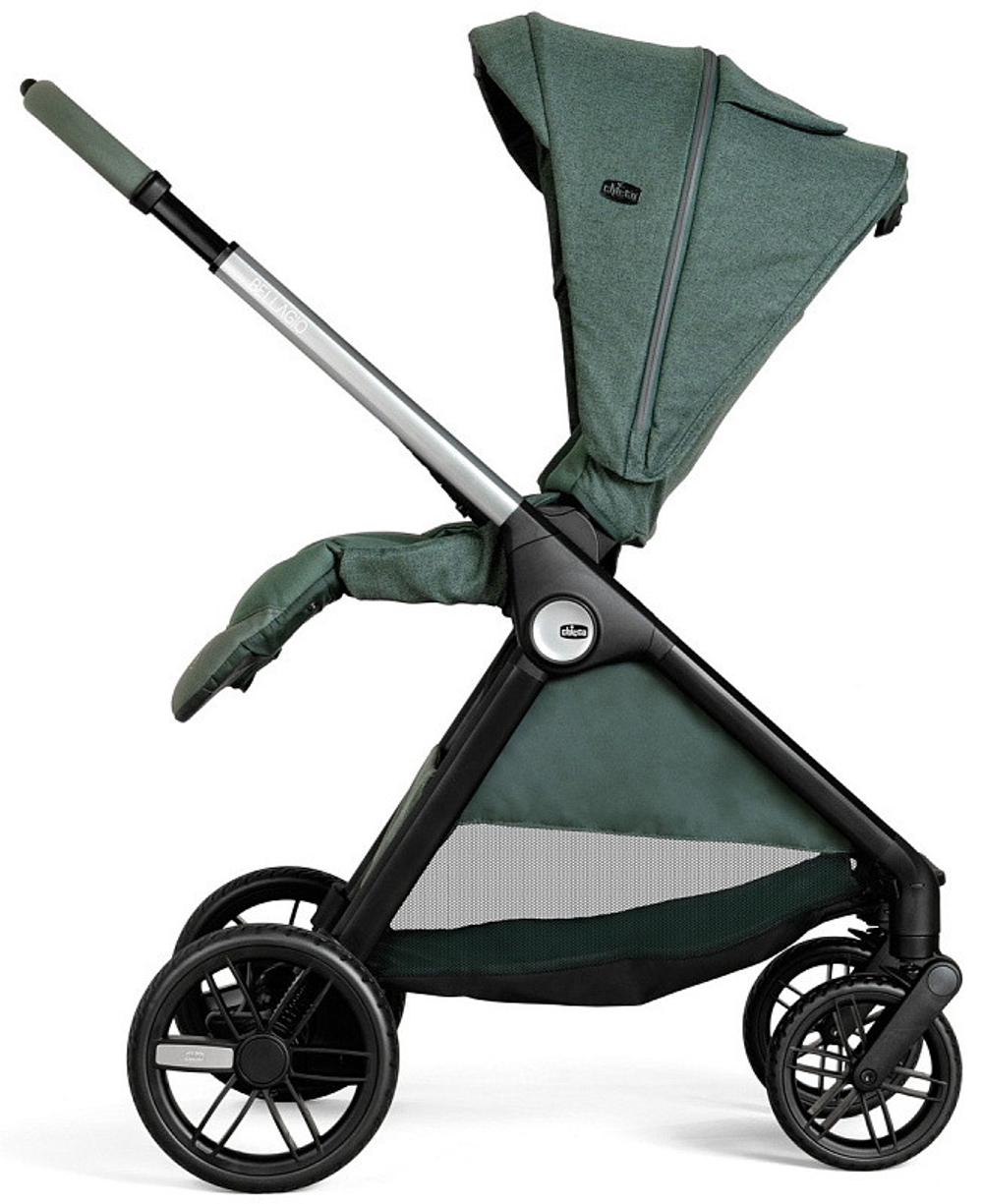 Коляска Chicco Bellagio 3 в 1 с автокреслом Kory Plus Amber Glow Fir Tree