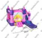 Батут для дачи "Маленькая фея" размер 5*3,5*2,7 м