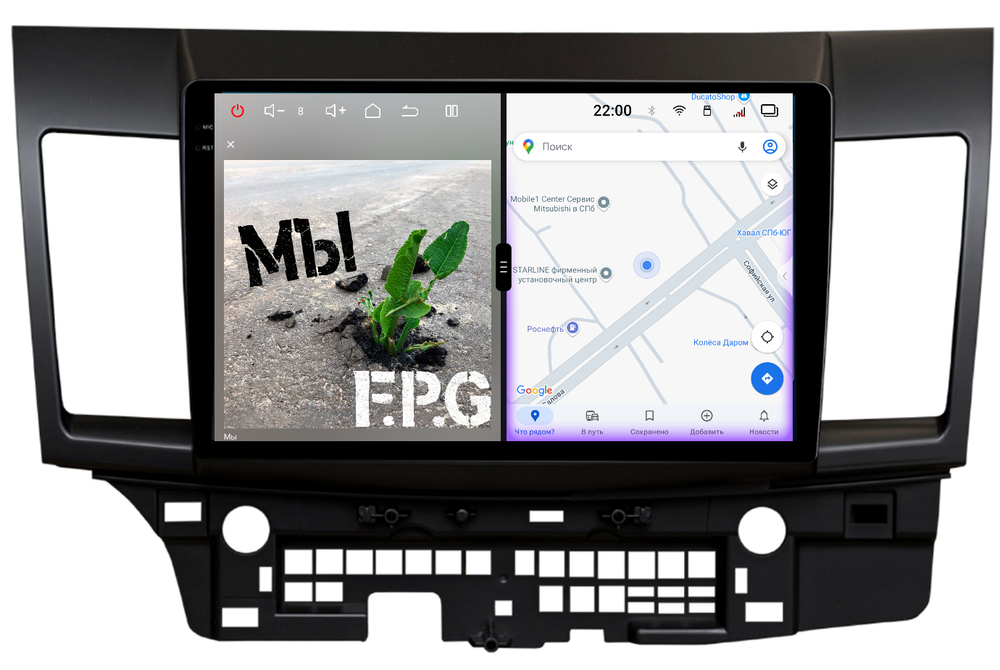 Магнитола для Mitsubishi Lancer X 2007-2016 - Redpower 85037 PRO/PROmax ТОП звук, 2K QLED, Android 14, CarPlay, 4G SIM-слот