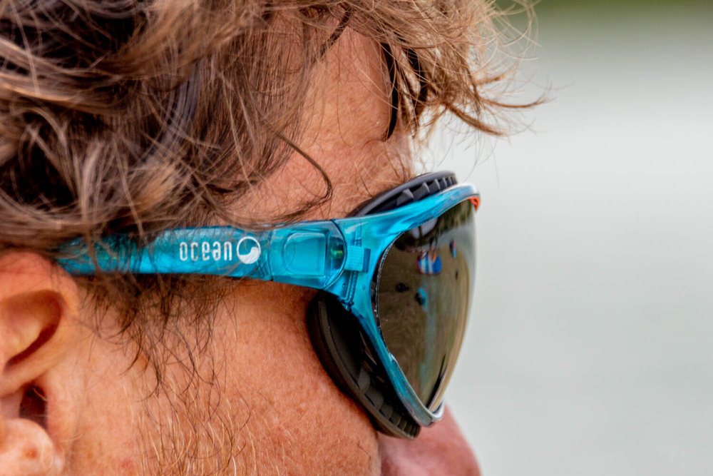 Спортивные очки OCEAN Tierra de fuego Transparent Blue / Grey Polarized lenses