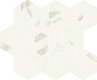 Мозаика Metropolis Calacatta Gold Mosaico Icon Nat 28.6x34.7