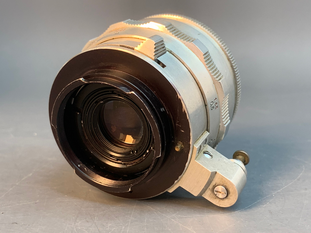 Exakta Varex IIa + Tessar 2.8/50mm пыль внутри объектива