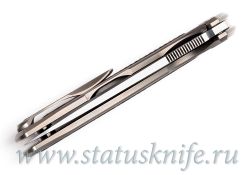 Нож Широгоров Флиппер 95 S30V накладка карбонфотография - 8