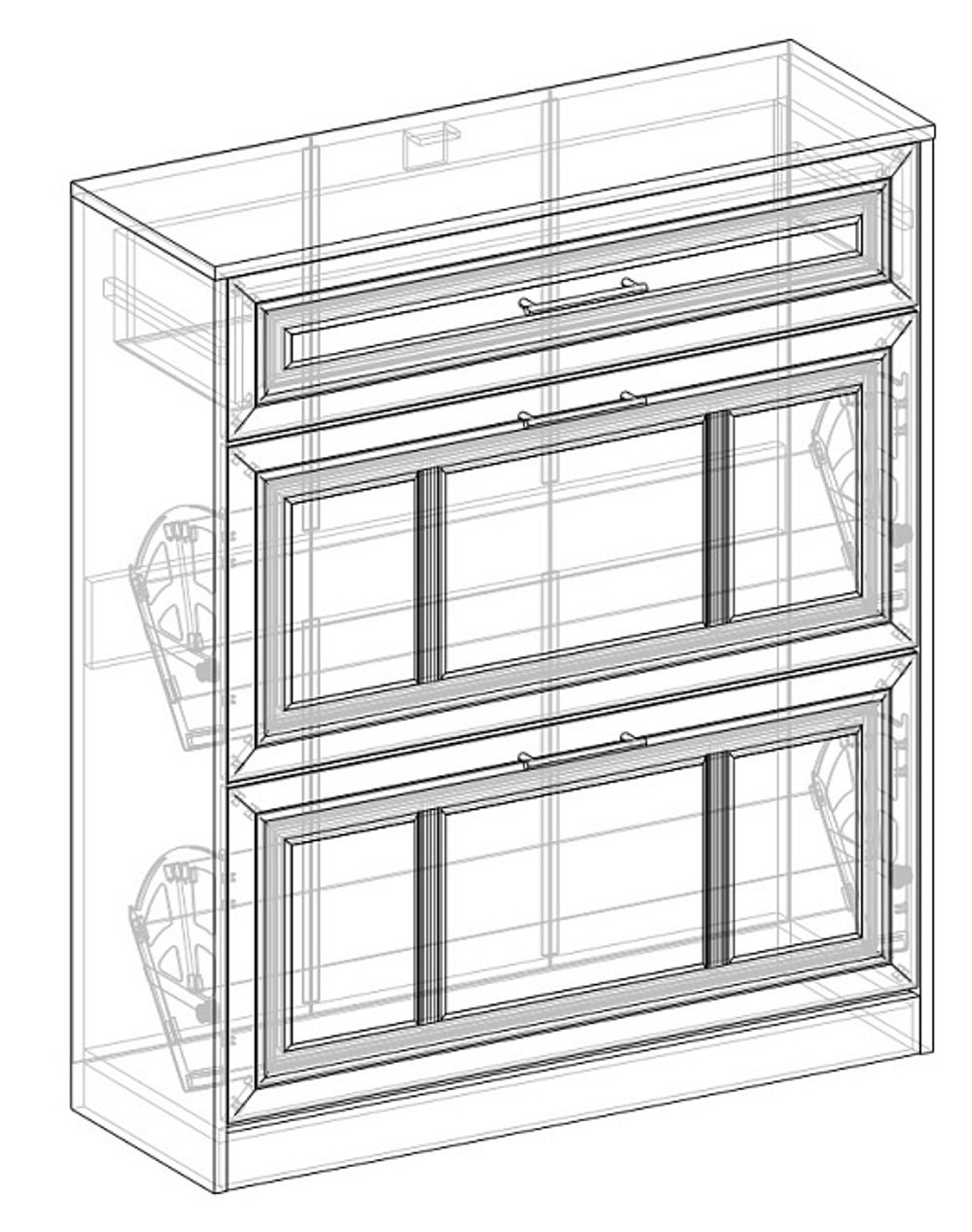 Виктория Тумба для обуви №1